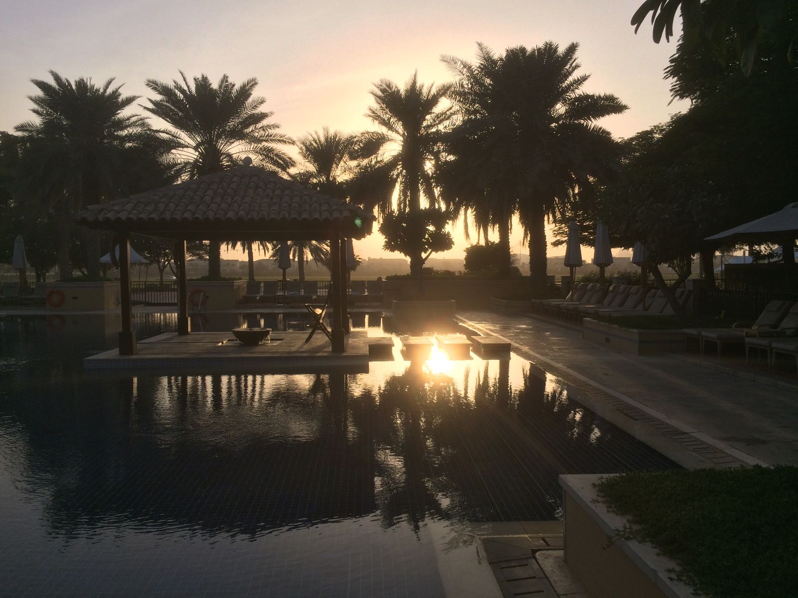A swimming pool in Dubai